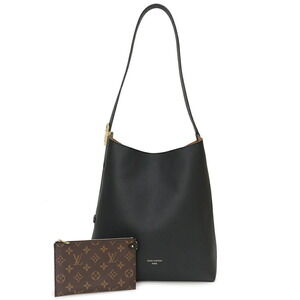 Louis Vuitton Lowkey Hobo Shoulder Tote Bag Calfskin Leather Noir Black